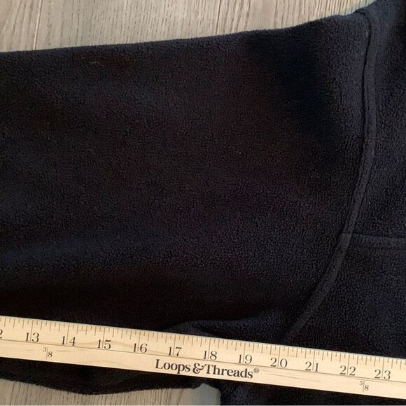 TIMBERLINE COLORADO FLEECE JACKET MENS XL BLACK QUARTER ZIP PULL ON. - Picture 13 of 15